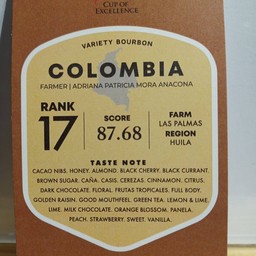 COE COLOMBIA RANK 17