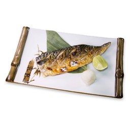 ปลาซาบะย่างเกลือ