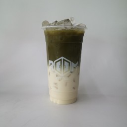 มัทฉะลาเต้ เย็น (22oz)