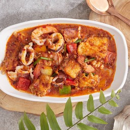 ผัดพริกเผาทะเล.