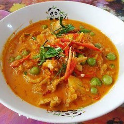 พะแนงหมู+ข้าวเปล่า