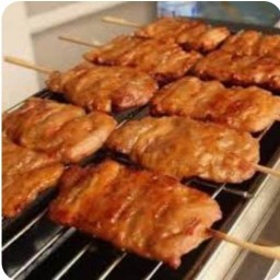 หมูปิ้งนมสดโซน4 ไม่มีสาขาร้านตั้งอยู่ม.การเคหะร่มเกล้าซอย54หน้าสนามเด็กเล่นโซน4
