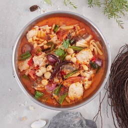 ต้มยำปลากระพงน้ำข้น