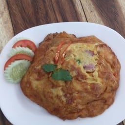 ข้าวราดไข่เจียวหมูสับ