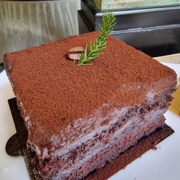 วีแกนชอคฟัดจ์เค้กVegan Chocolate Fudge cake