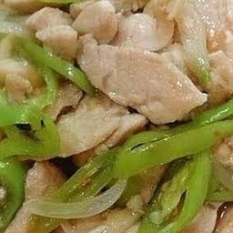 ผัดพริกหยวกไก่