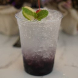 บลูเบอรี่โซดา (Blueberry Soda)