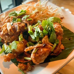 ปูนิ่มทอดกระเทียม