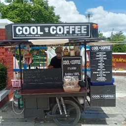 ป้าเจียม กาแฟสด สำนักงานที่ดินปลวกแดง