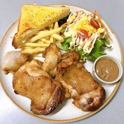 สเต๊กไก่สไปซี่ 2 ชิ้น