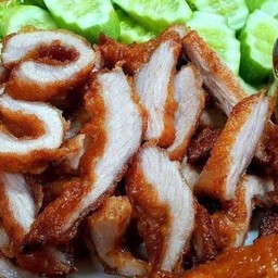 คอหมูทอด