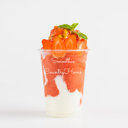 สตรอเบอรี่+เสาวรส โยเกิร์ต