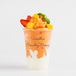 สตรอเบอรี่+มะม่วง โยเกิร์ต