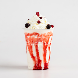 นมสดปั่น ซอสมิกซ์เบอรี่