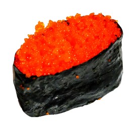 ซูชิไข่กุ้งสีส้ม