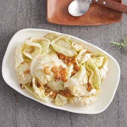 กะหล่ำปลีน้ำปลากุ้งแห้ง.