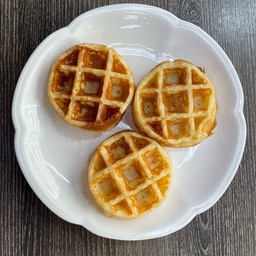 วัฟเฟิลเนยสด