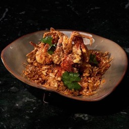 ปูนิ่มทอดกระเทียมพริกไทย Deep Fried Soft Shell Crab