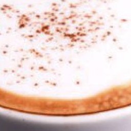 Hot cappuccino