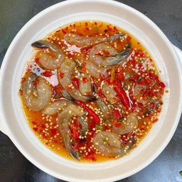 ยำกุ้งดองน้ำใส