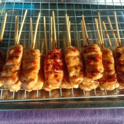 หมูปิ้งนายหัวจุก น้ำจิ้มซีฟู๊ดรสเด็ด