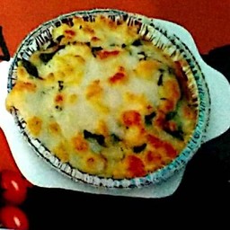 ผักโขมอบชีส