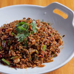 ผัดกาดดองหมูสับ