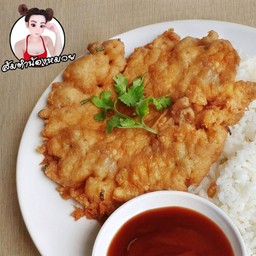 ไข่เจียวราดข้าว