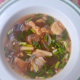 Spicy Soup with Omelette