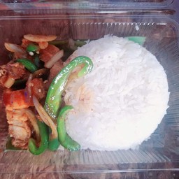 Stir Fried Chili Paste With Rice