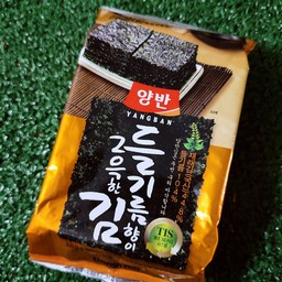 สาหร่ายอบกรอบน้ำมันงา