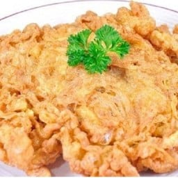 ไข่เจียวหมูสับกับข้าว