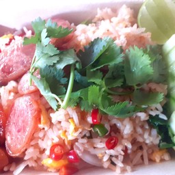 ข้าวผัด+กุนเชียง