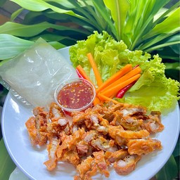 หมูสามชั้นทอด เมนูเด็ด