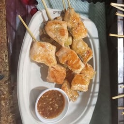 หมีมีม่อน แซลม่อนย่างเนย แซลม่อนย่างเนย