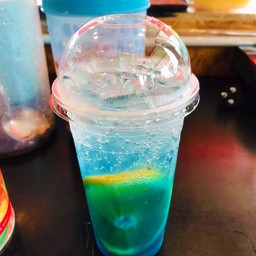 บลูเบอรี่อิตาเลี่ยนโซดา