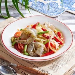 ตำกุ้งสด-ดิบ