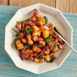 หมูสามชั้นคั่วน้ำตาล