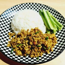 ข้าวราดคั่วกลิ้ง