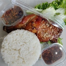ข้าวไก่อบน้ำจิ้มแจ่ว กาญจนวนิช55/1