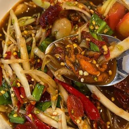 ตำหอยดองปลาร้า