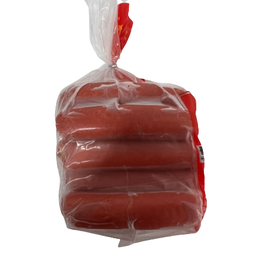 ไส้กรอกแดง5บาทไทยสตาร์ 1000 กรัม