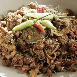 ลาบเนื้อโคขุน