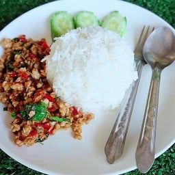 ใหม่ใหม่กระเพรายำแซ่บ