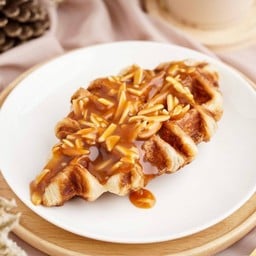 ครอฟเฟิลคาราเมลอัลมอน