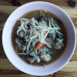 แกงหน่อไม้ส้มปลานิล