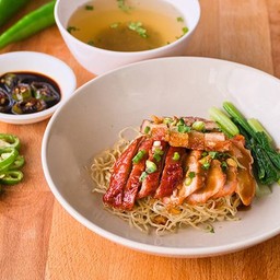 บะหมี่เป็ด-หมูแดง-หมูกรอบ