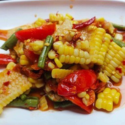 ตำข้าวโพด(ปลาร้า)