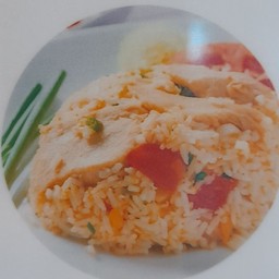 ข้าวผัดหมูออร์แกนิค (ไร่ทุ่ง)