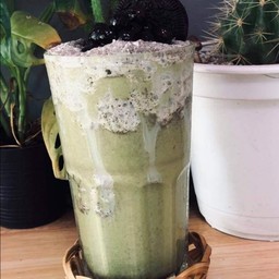 ชาเขียวโอริโอ้ปั่น